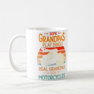 Real Grandpas Ride Motorcycles Motorbikes Lovers Coffee Mug