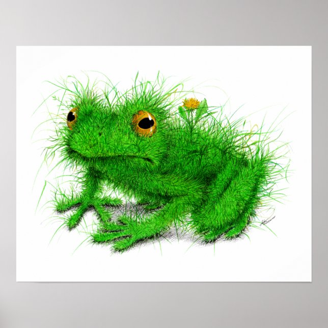 Real Grass Frog Poster (Front)