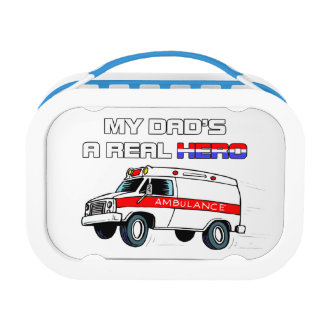 Real Hero EMT Lunch Box