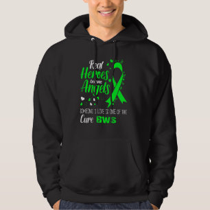 Real Heroes Become Angels Beckwith Wiedemann Syndr Hoodie
