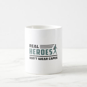 Real Heroes Paramedic Ambulance EMT EMS Funny Coffee Mug