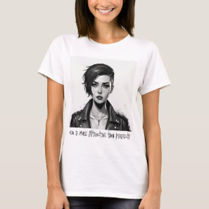 Real is More Attractive than Perfect T-shirt