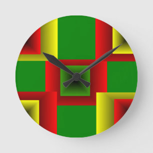 REAL JAMAICA ROUND CLOCK