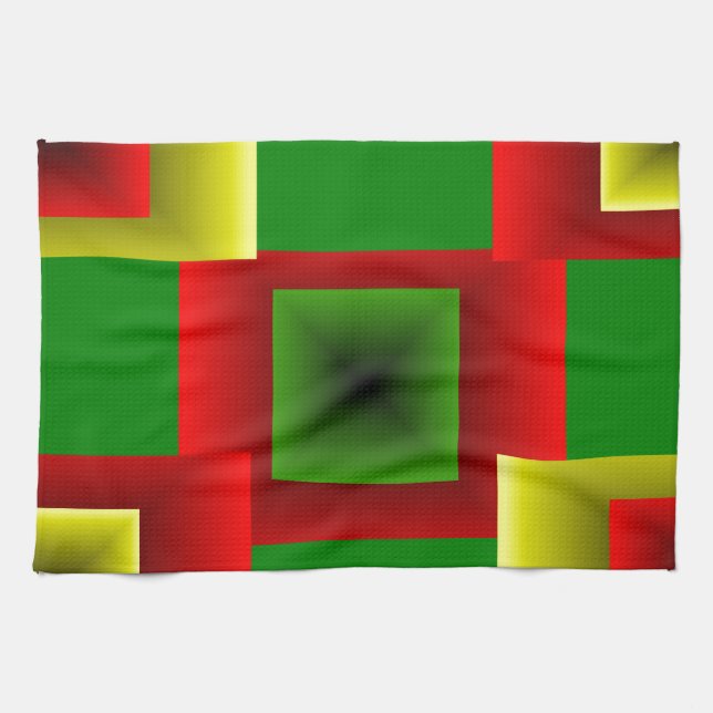 REAL  JAMAICA TEA TOWEL (Horizontal)