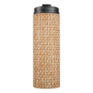 Real knitted fabric made of synthetic fibres or co thermal tumbler