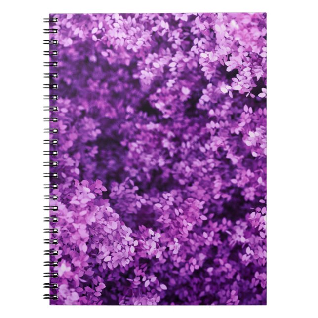 Real knitted fabric, textured background. notebook (Front)