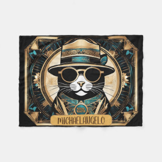 Real Kool Katz  Fleece Blanket