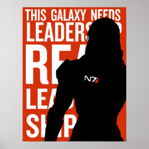 Real Leadership: Femshep Poster