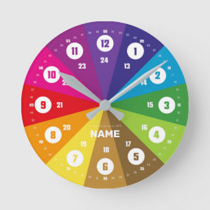 real learning clocks.de   EasyRead Children's watc Round Clock