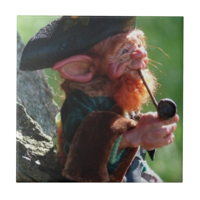 real leprechaun ceramic tile (Front)