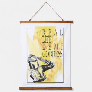 'Real Life Demi Goddess Hanging Tapestry