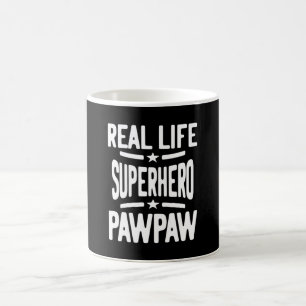 Real Life Superhero Pawpaw   Father Grandpa Coffee Mug