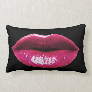 Real lips American MoJo Pillow