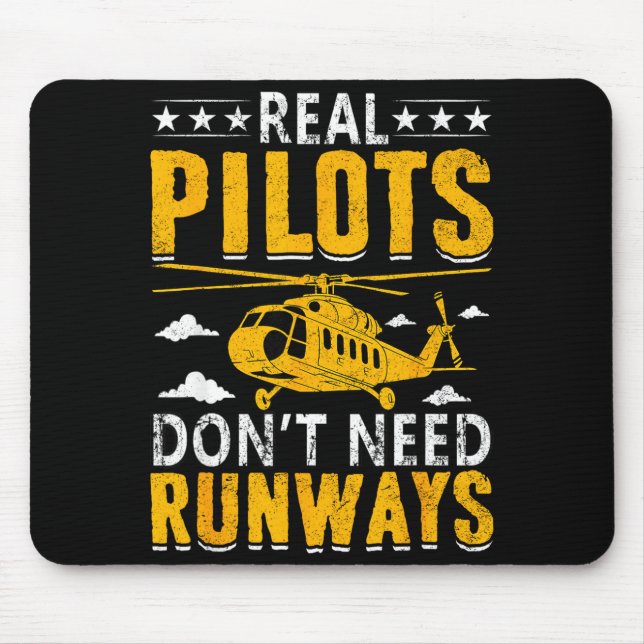 Real Lots Don't Need Runways  Mouse Pad (Front)