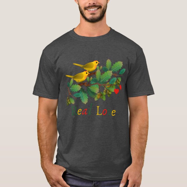 Real Love funny T-Shirt (Front)