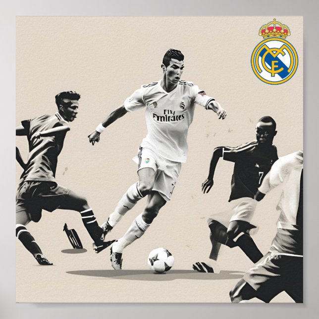 Real Madrid Poster (Front)