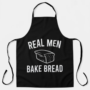 Real Men Bake Bread - Funny Baking Design  Apron