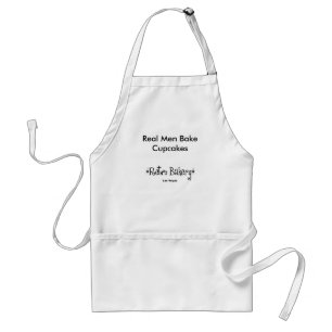 Real Men Bake Cupcakes Standard Apron
