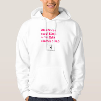 Real Men Coach Girls-Gymnastics Hoodie