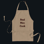 Real Men Cook Apron<br><div class="desc">Real Men Cook Apron</div>
