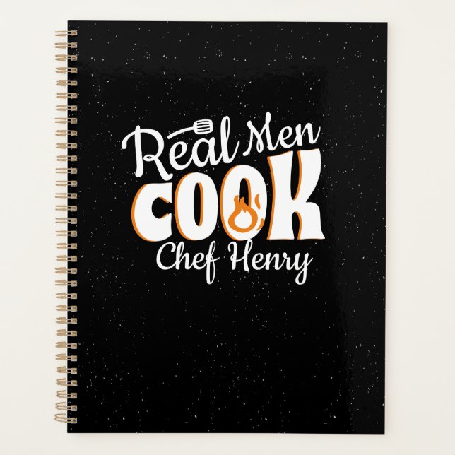 Real Men Cook  Planner (Front)
