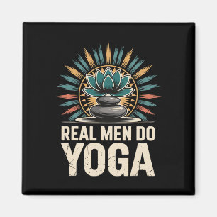 Real Men Do Yoga _2  Magnet