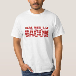 REAL MEN EAT BACON T-Shirt