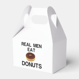REAL MEN EAT DONUTS FAVOUR BOX