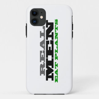 REAL MEN EAT PLANTS iPhone case