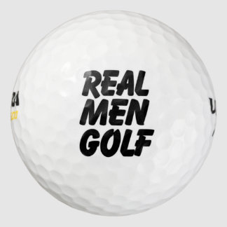 Real Men Golf Balls