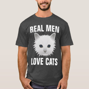 REAL MEN LOVE CATS, CAT T-SHIRTS
