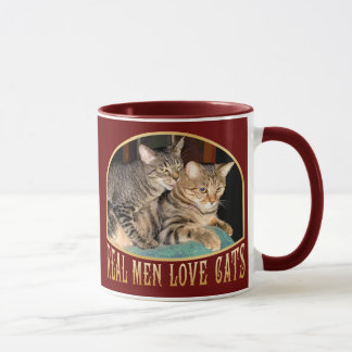 Real Men Love Cats Mug