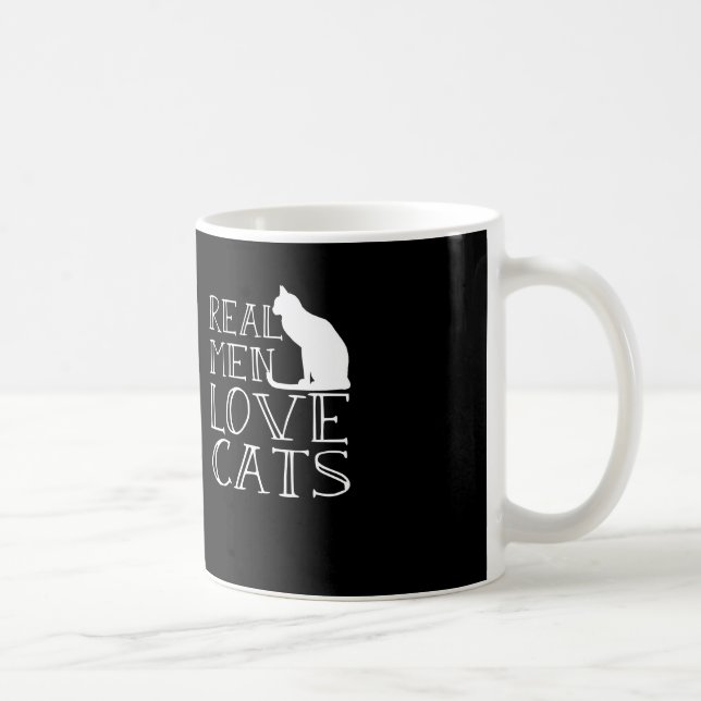 Real Men Love Cats Mug (Right)