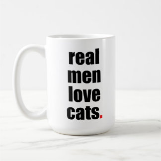 Real Men Love Cats Mug