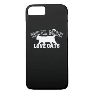 Real Men Love Cats Statement iPhone 8/7 Case