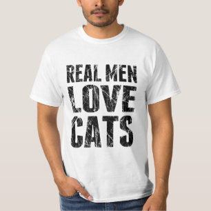 Real Men Love Cats T-Shirt