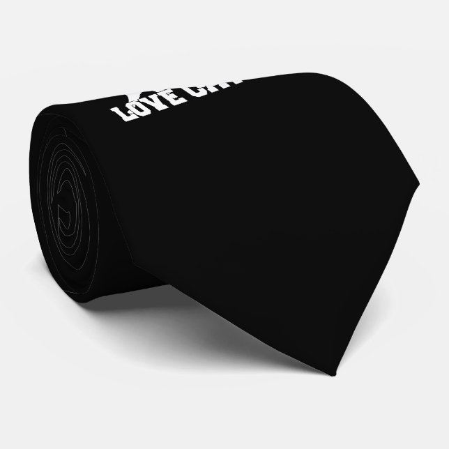 Real Men Love Cats Tie (Rolled)