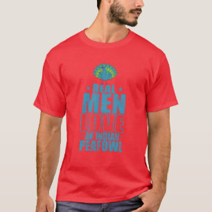 Real Men love Indian Peafowls Bird Plumage family T-Shirt