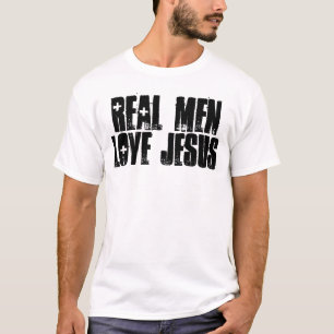 REAL MEN LOVE JESUS, t-shirts, sweatshirts hoodies