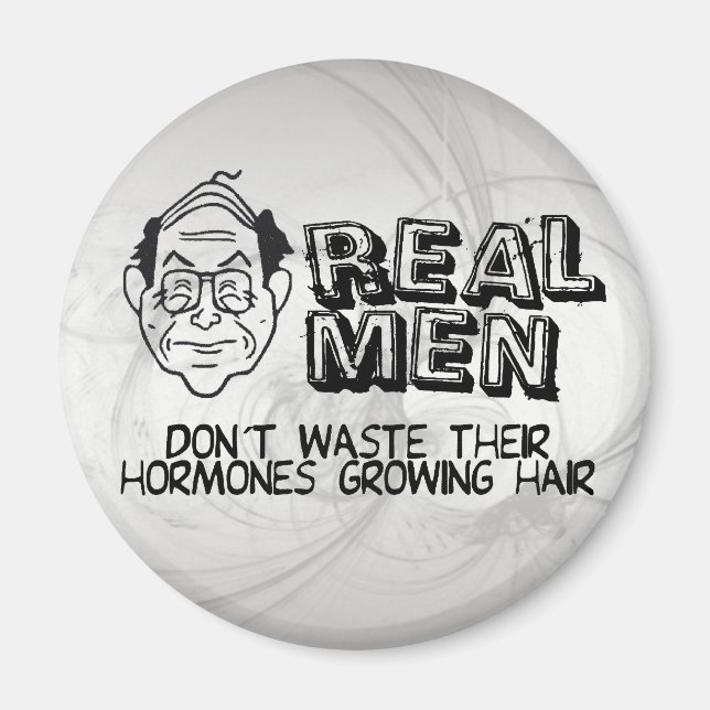 Real Men Magnet (Front)
