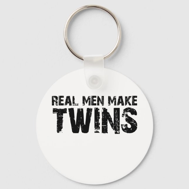 Real men make... Cool father's day gift Key Ring (Front)