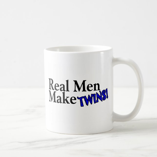 Real Men Make Twins (B) Coffee Mug (Right)