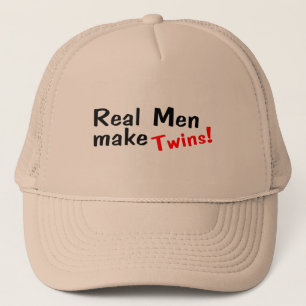 Real Men Make Twins Trucker Hat