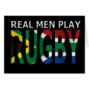 Real Men play Rugby South Africa