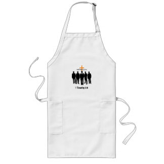 real men pray Bible Quote Customise It Long Apron