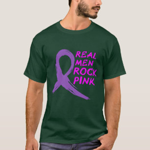 Real Men Rock Pink boy T-Shirt