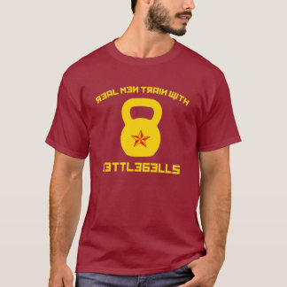 Real Men Train With Kettlebells T-Shirt