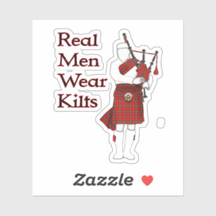 Real Men Wear Kilts Funny Scottish
