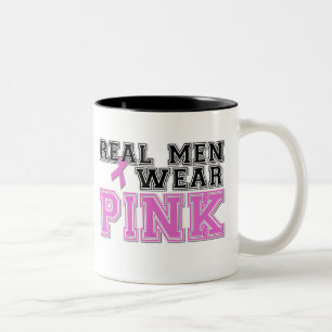 Real Men Wear PINK! Two-Tone Coffee Mug