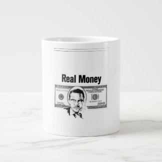 Real money large coffee mug